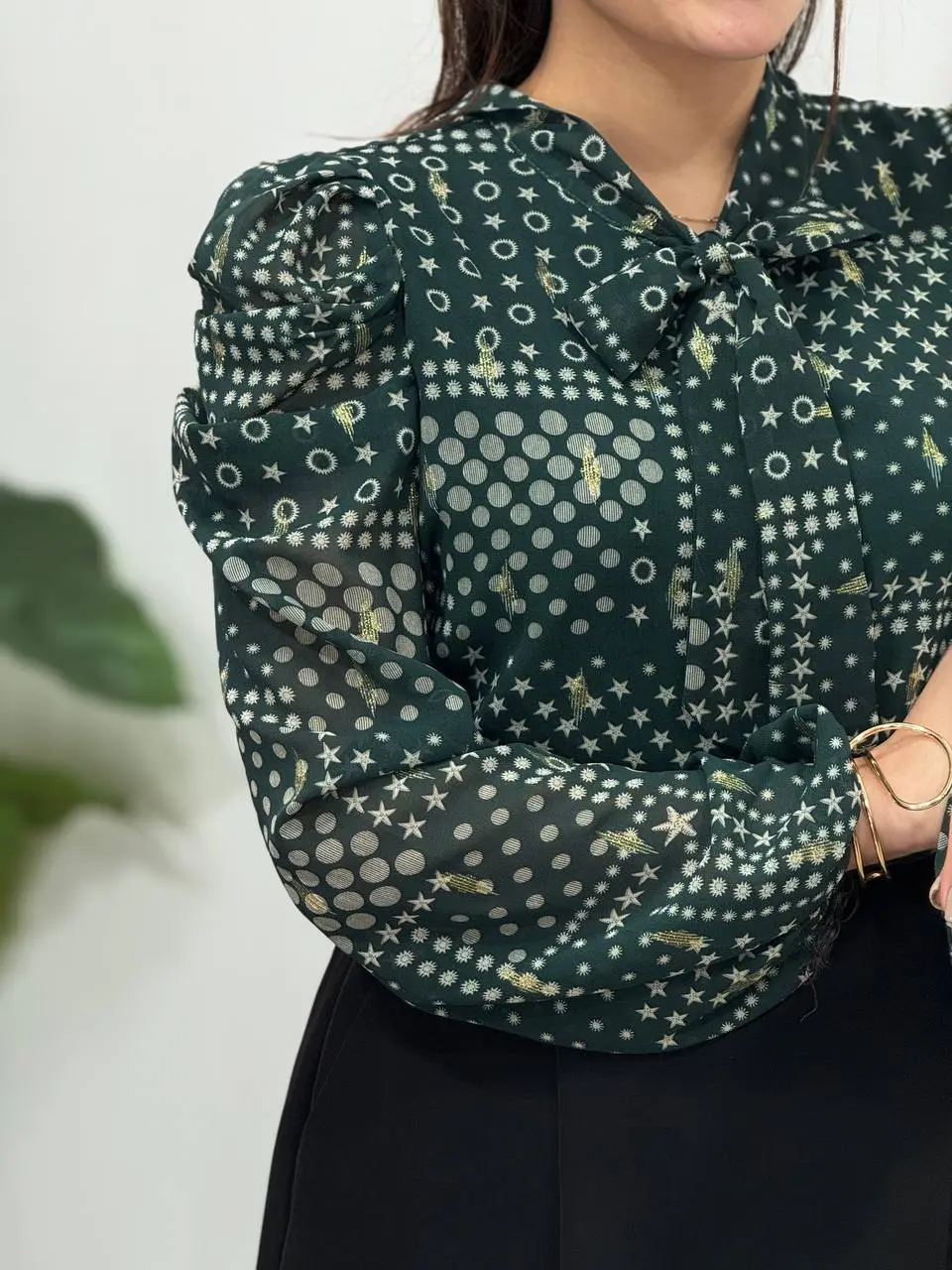 شومیزحریر مجلسی مهلا (4520)